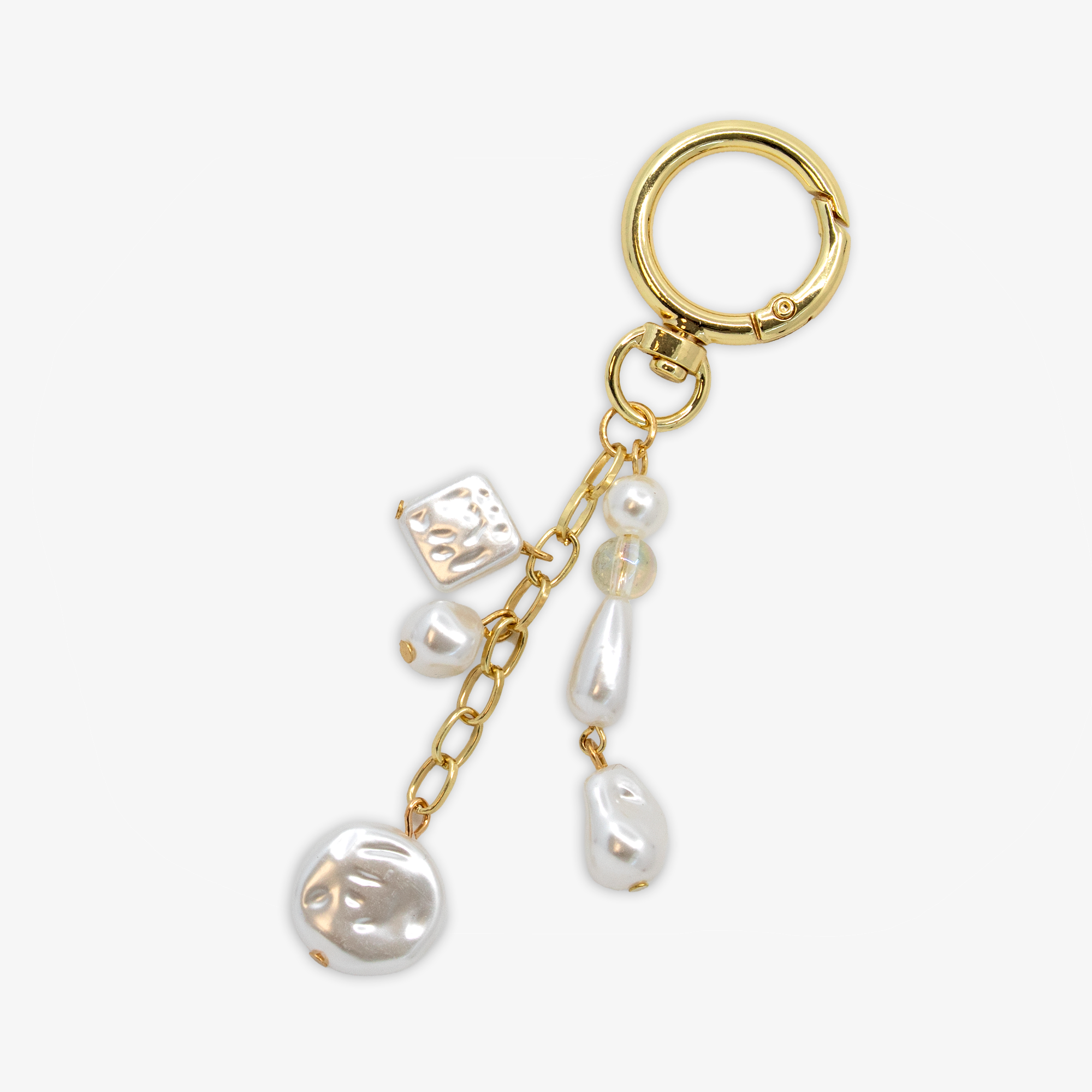 Evry Jewels Pearly Bag Charm