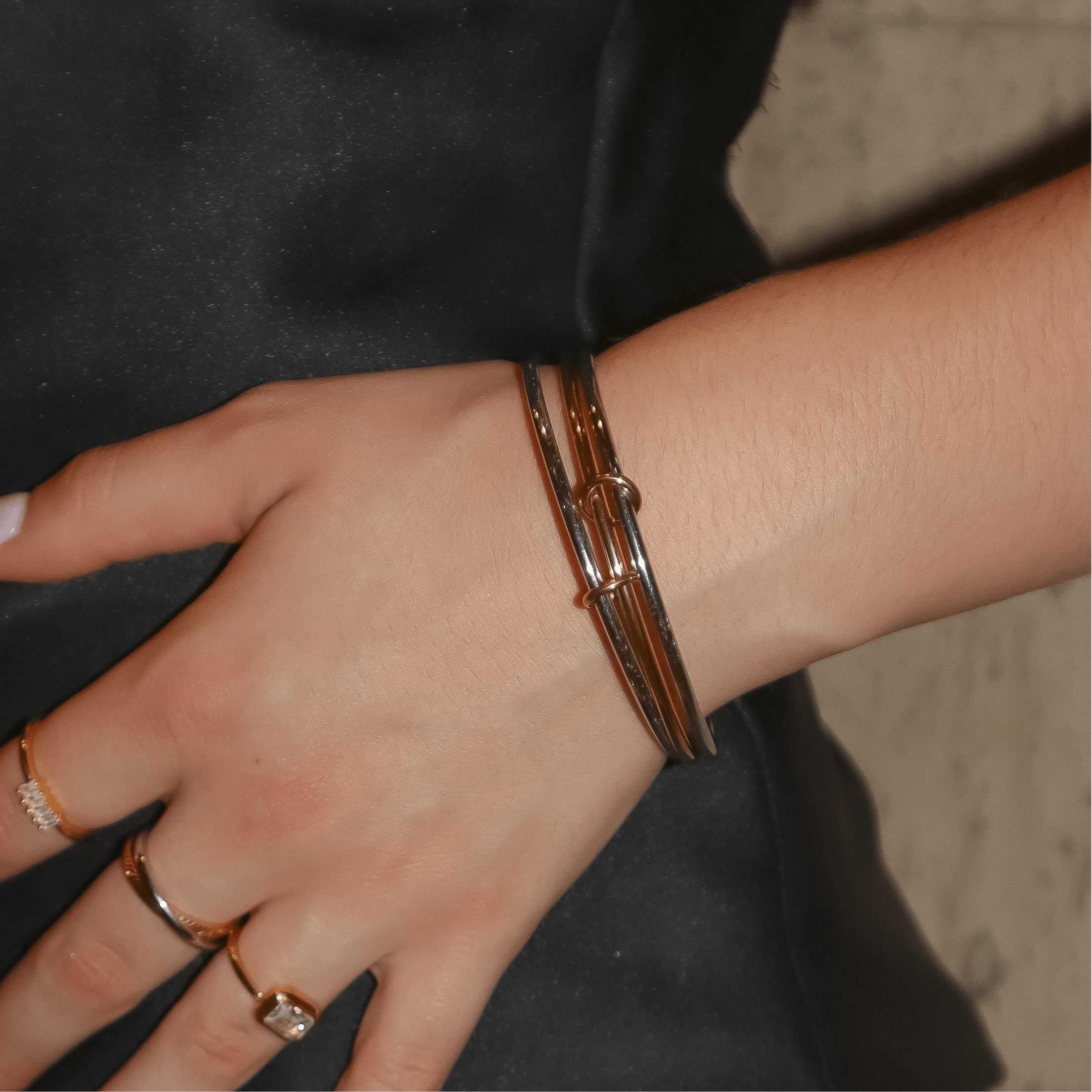 Evry Jewels Link Me Later Bangle