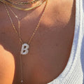 Evry Jewels Dazzling Lariat Necklace
