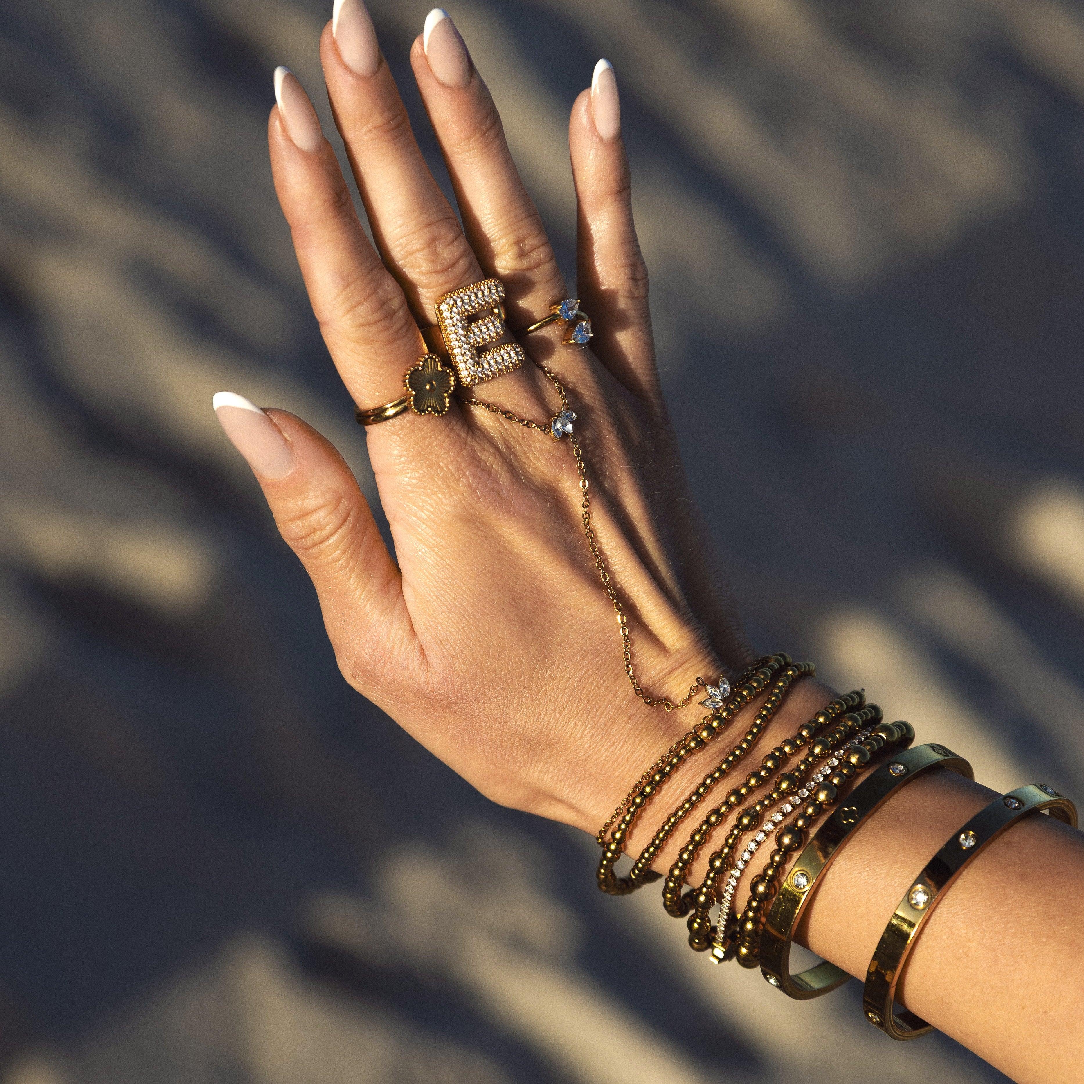 Evry Jewels Viral Hand Chains: Anti Tarnish Waterproof