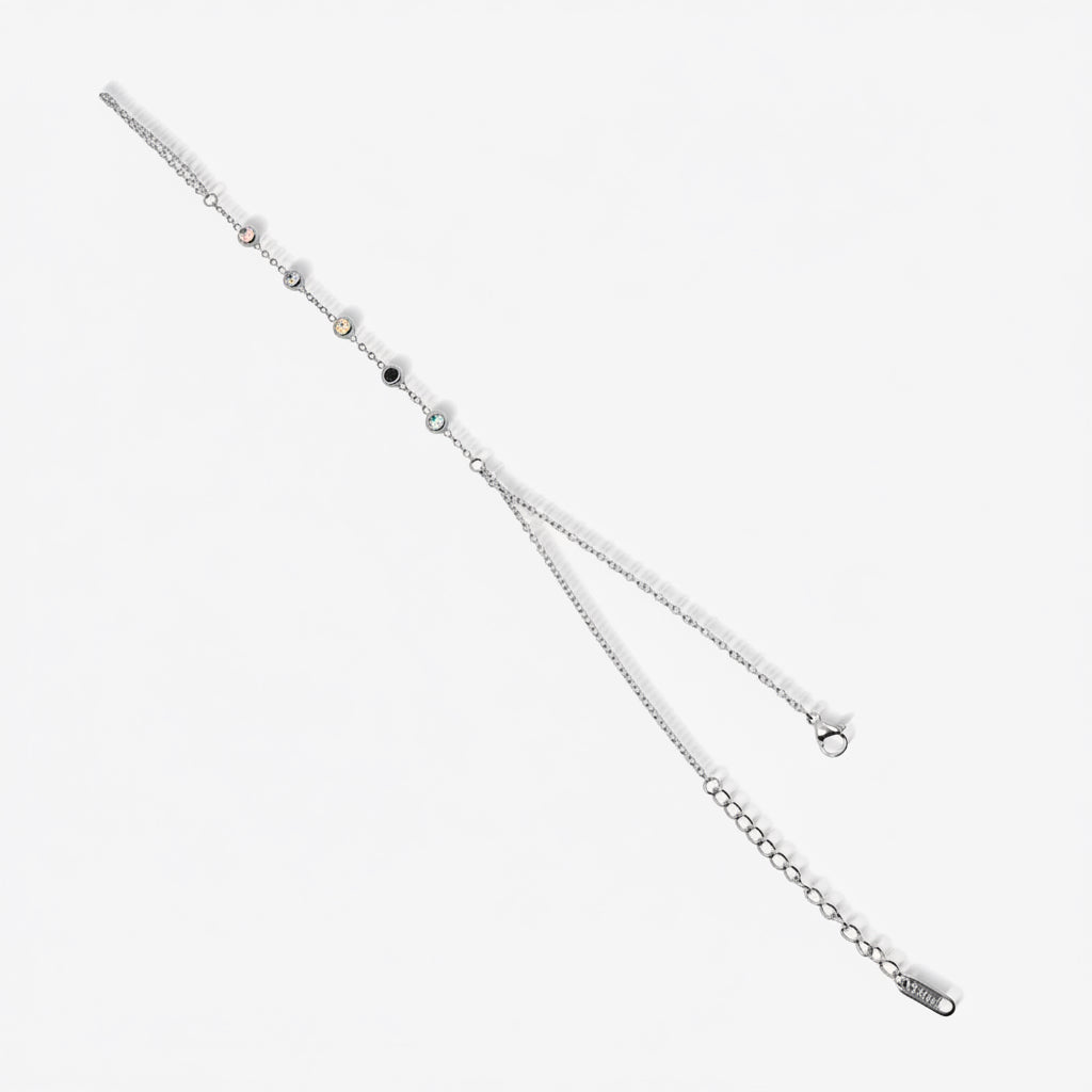 Evry Jewels Prism Multicolor Hand Chain