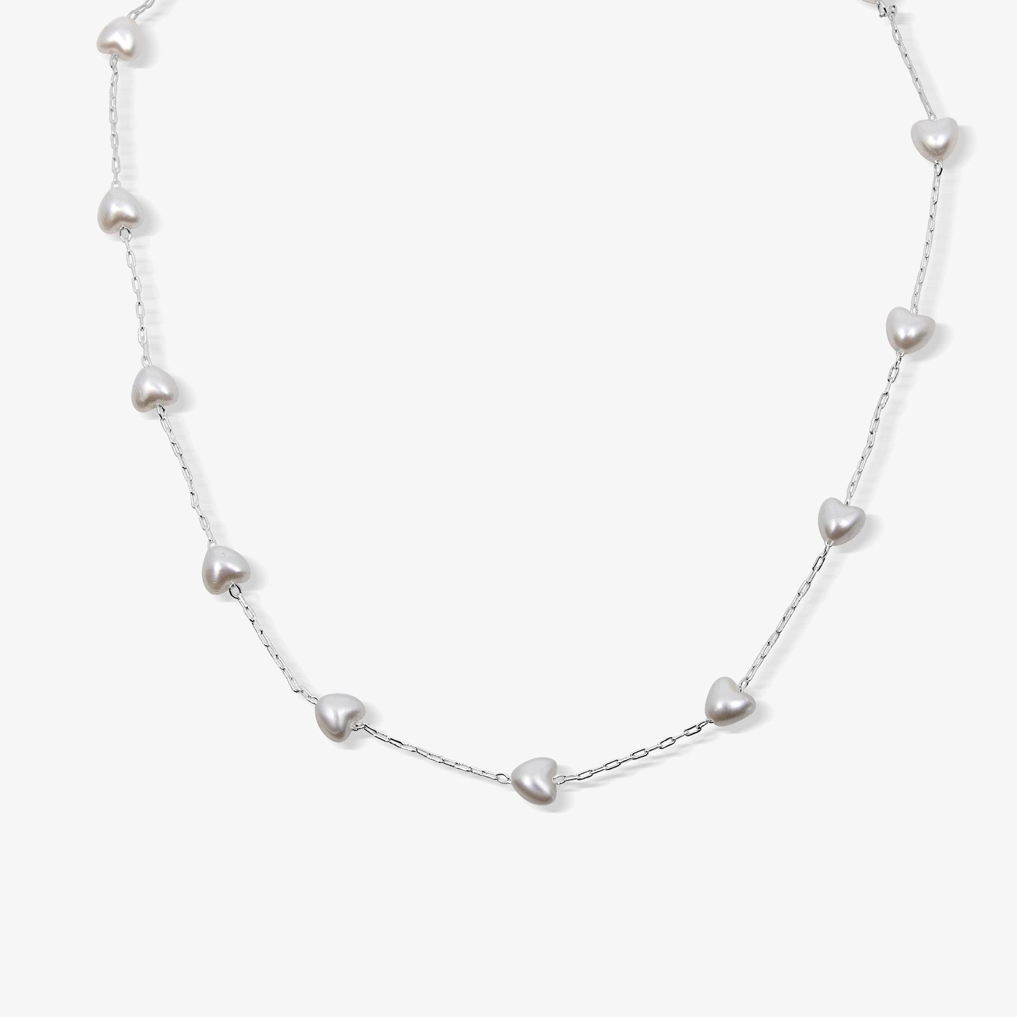 Evry Jewels Pearl Embrace Necklace