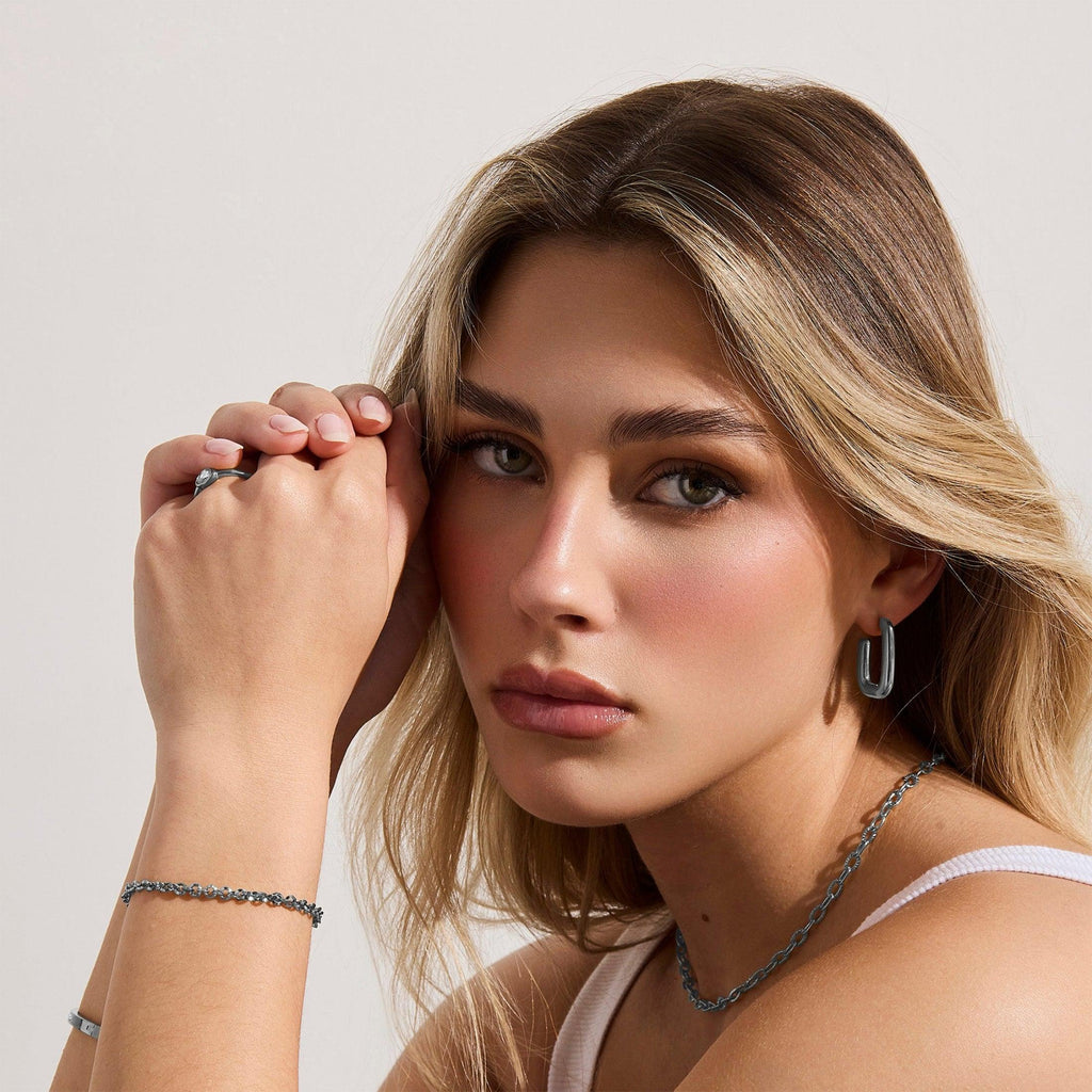 Evry Jewels Rounded Link Chain Bracelet