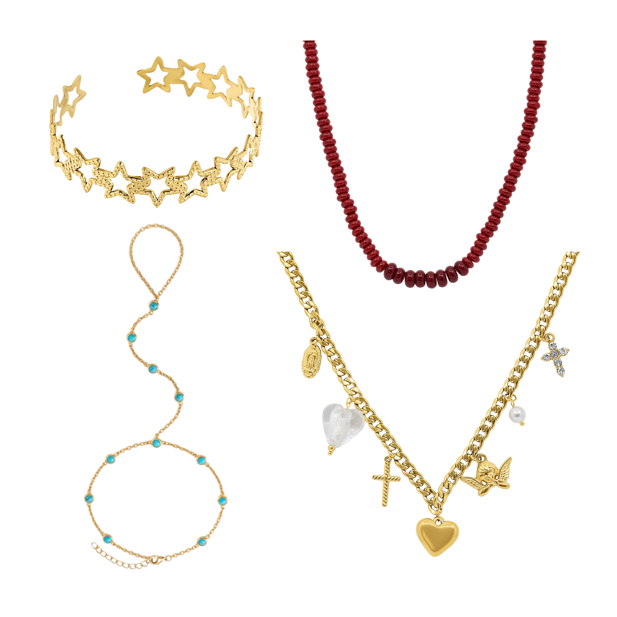 Evry Jewels Born in the USA 4 Piece Bundle