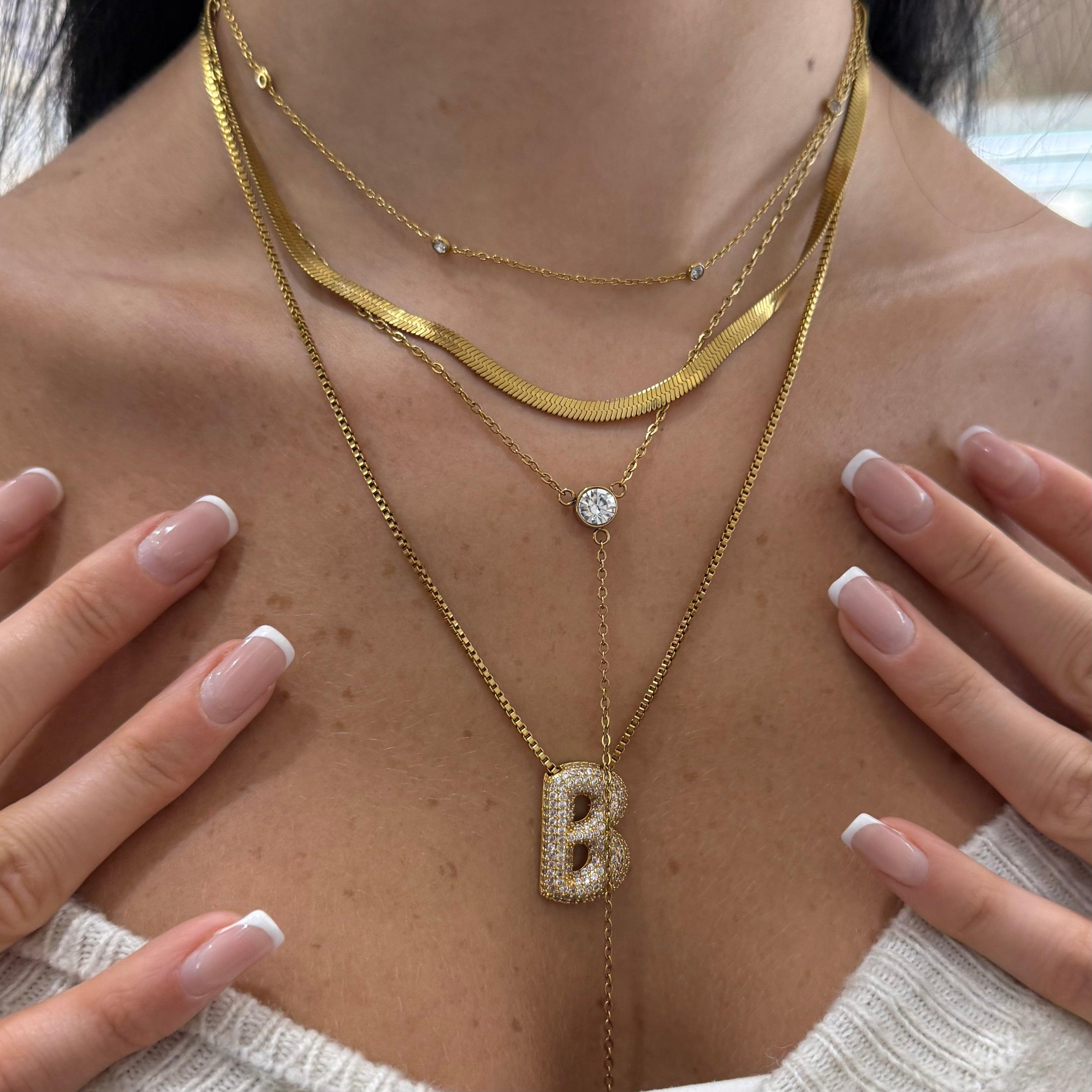Evry Jewels Stars in the Night Necklace
