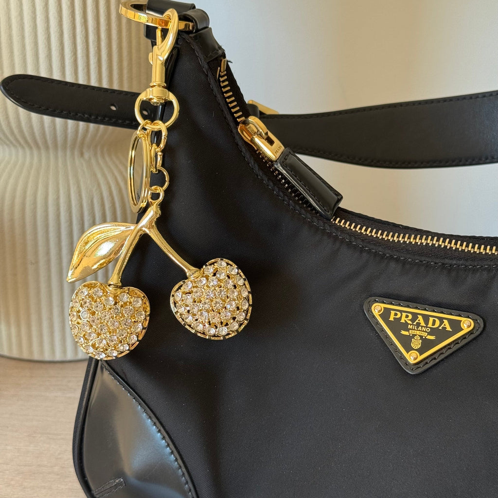 Evry Jewels Cherry Explosion Bag Charm