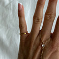 Evry Jewels Daydream Wave Pinky Ring
