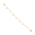 Evry Jewels Dainty Crystal Drop Bracelet