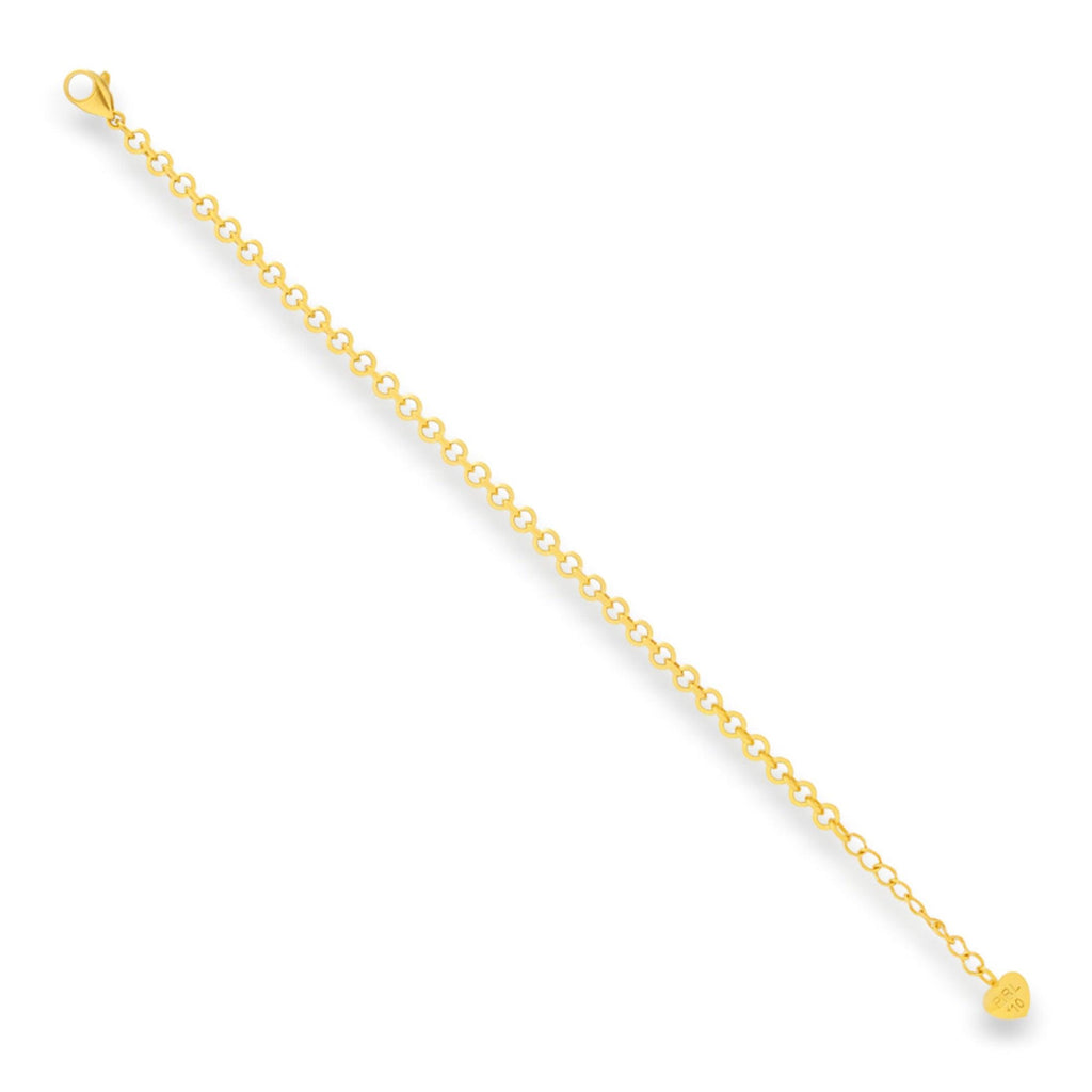 Evry Jewels Rounded Link Chain Bracelet