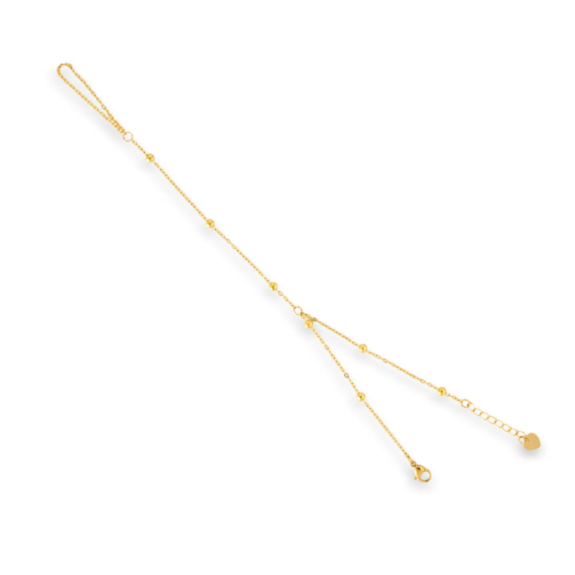 Evry Jewels Beaded Hand Chain