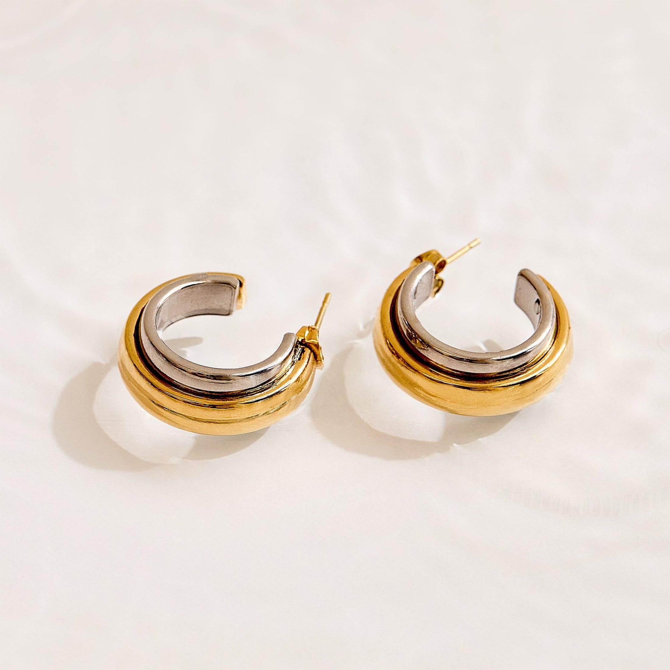 Evry Jewels Perfect Match Hoop Earrings