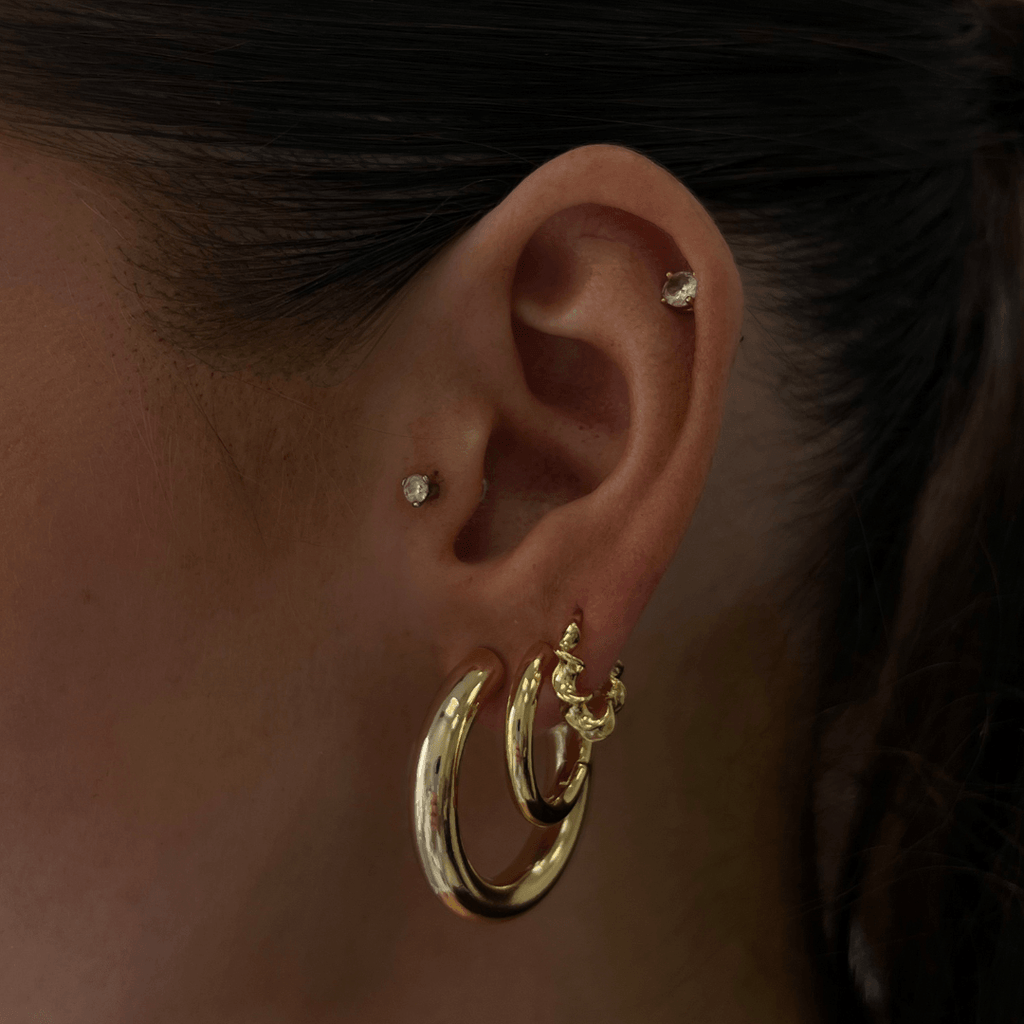 Evry Jewels Amalfi Hoops