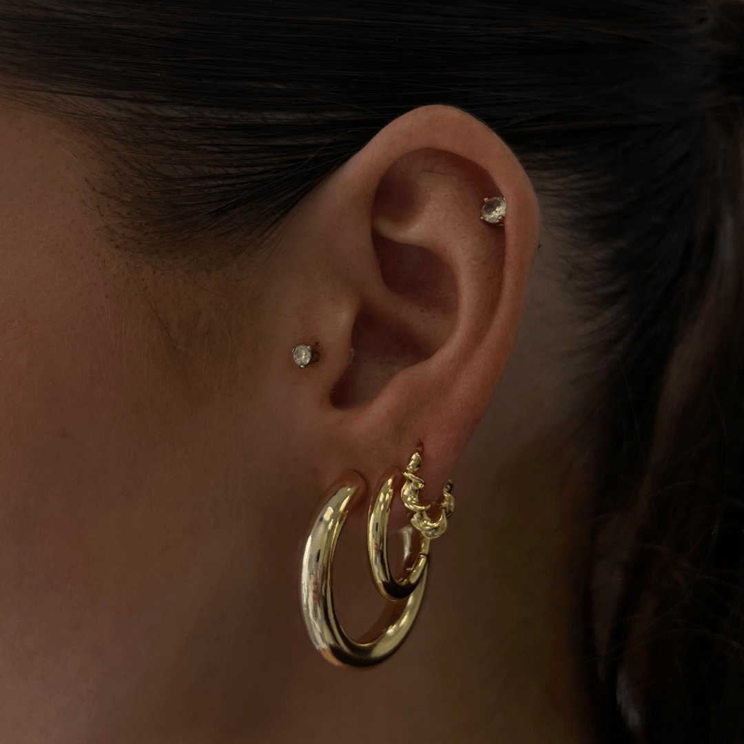 Evry Jewels Amalfi Hoops