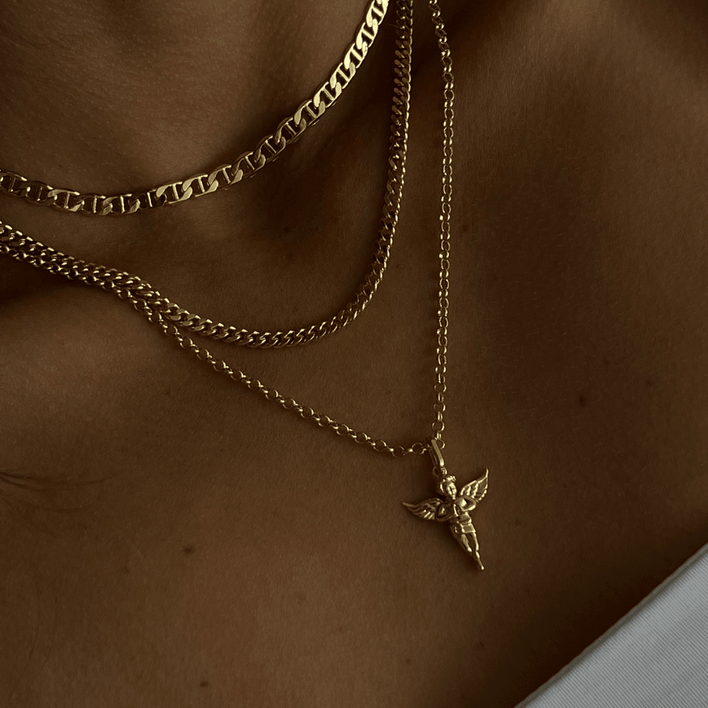 Evry Jewels Angel Necklace