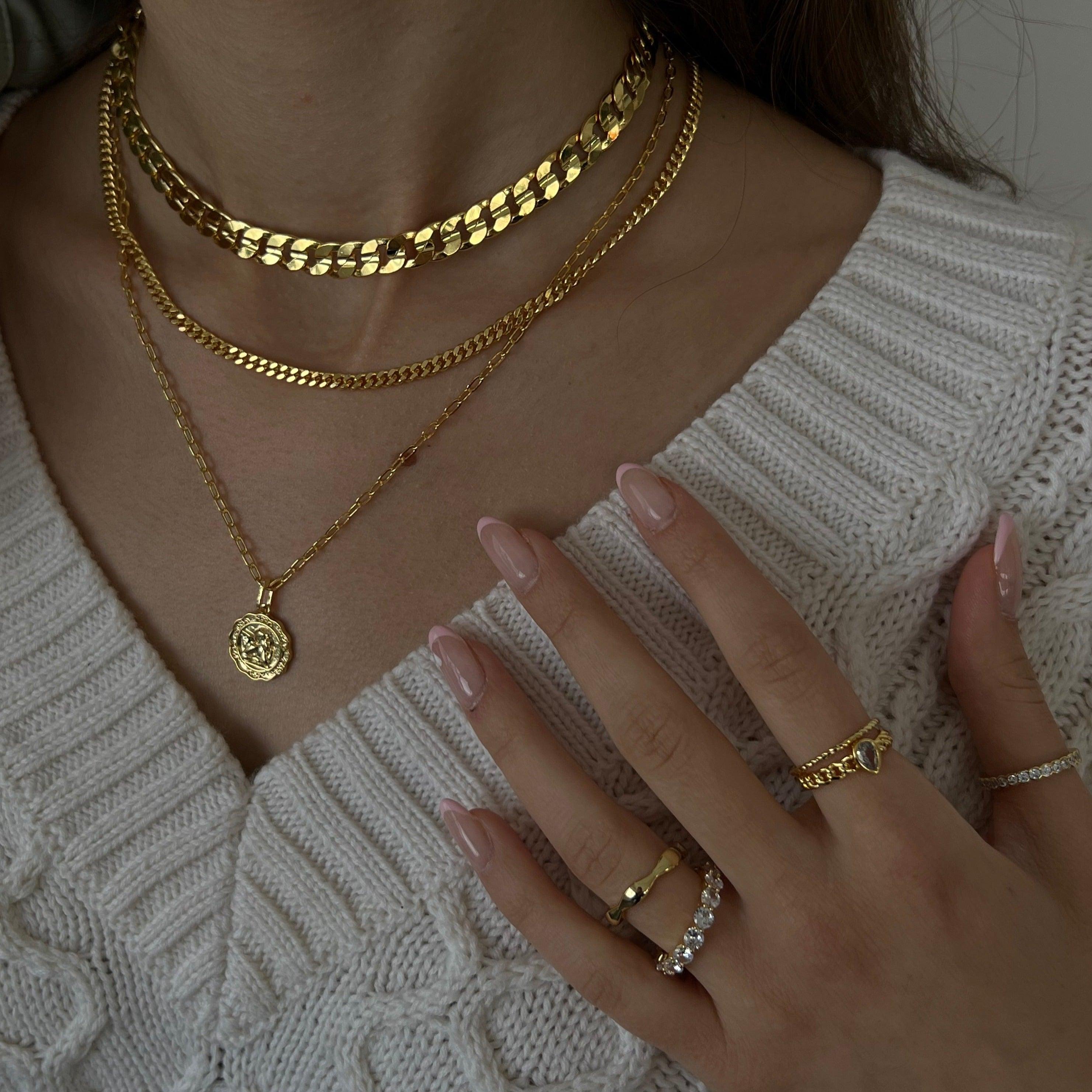 Evry Jewels Angel Necklace