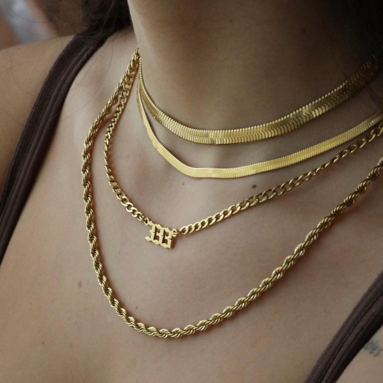 Evry Jewels Angel Number Necklace