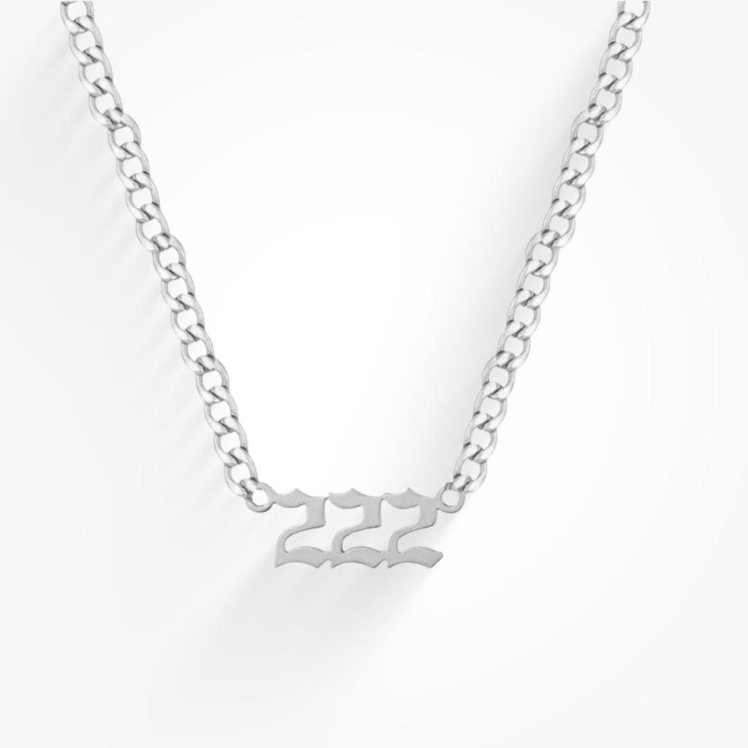 Evry Jewels Angel Number Necklace