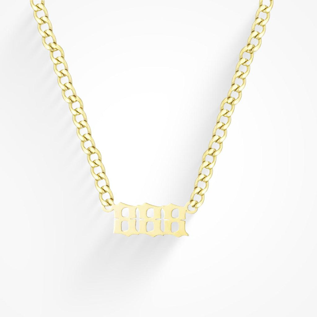 Evry Jewels Angel Number Necklace