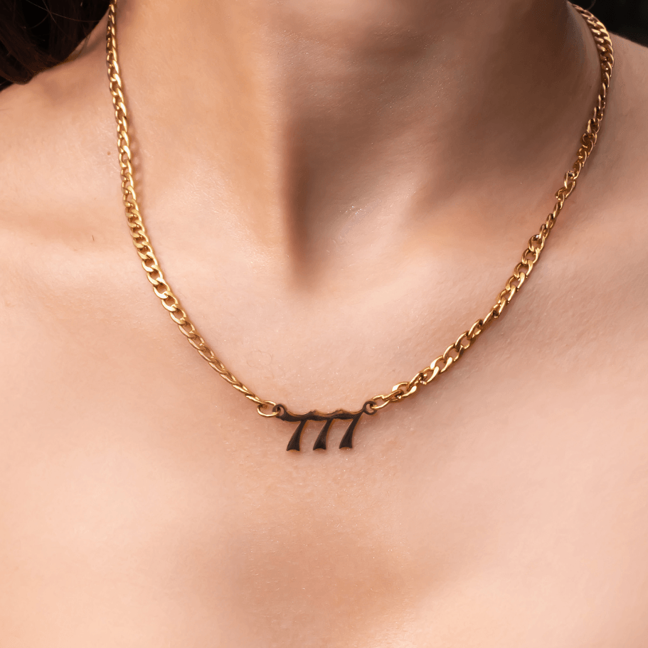 Evry Jewels Angel Number Necklace