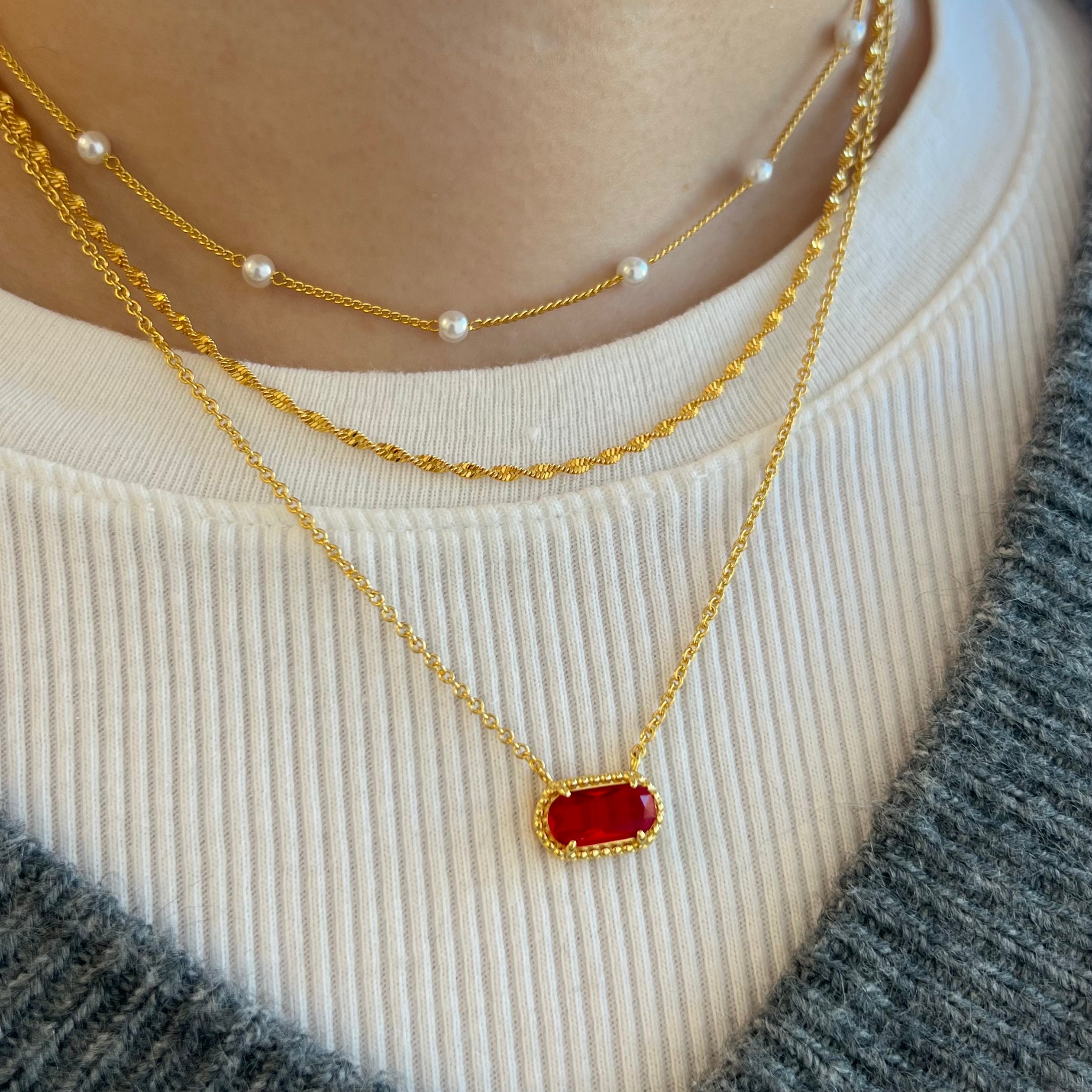 Evry Jewels Aura Necklace