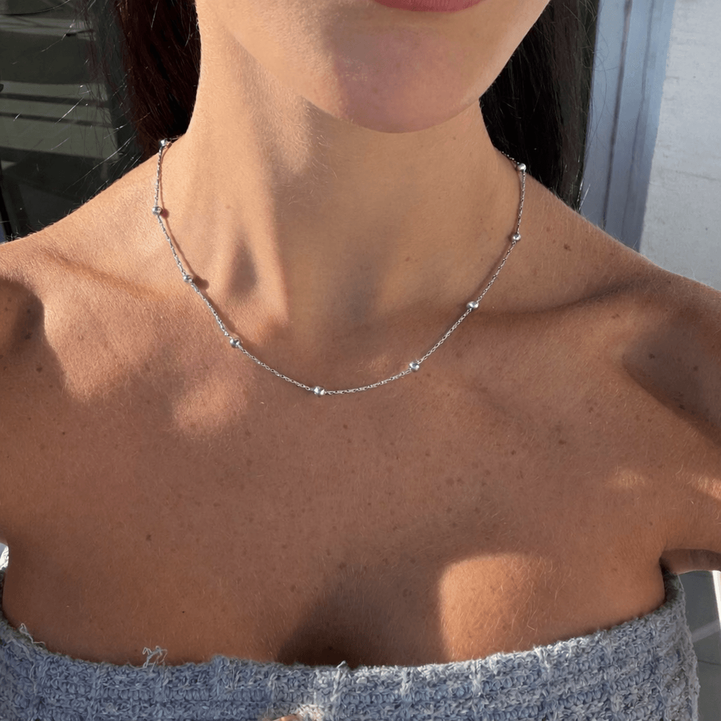 Evry Jewels Beadazzled Necklace