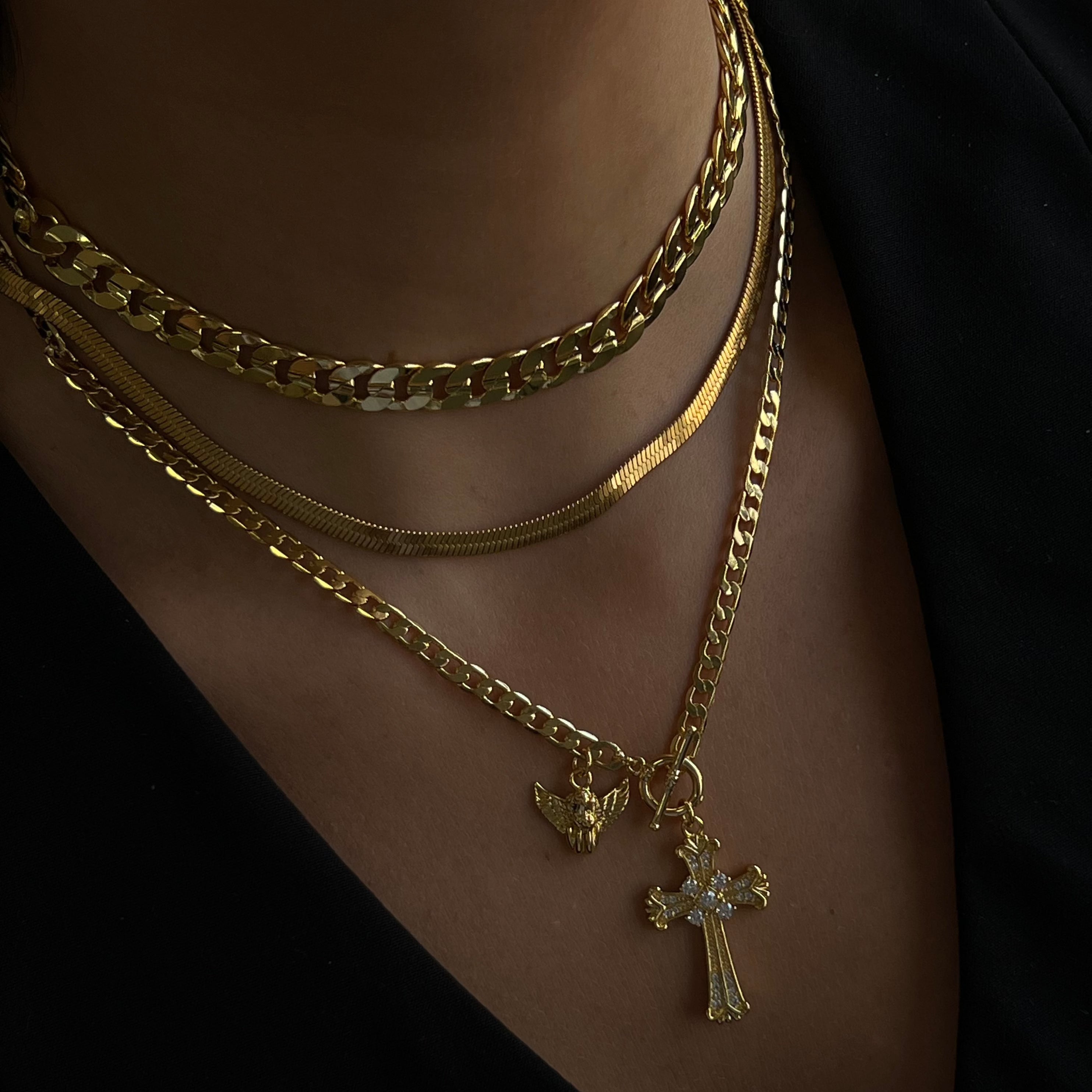 Evry Jewels Baby Devil Necklace