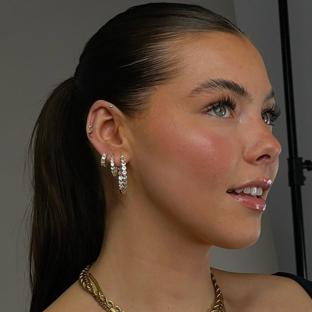 Evry Jewels Baby Icy Earrings