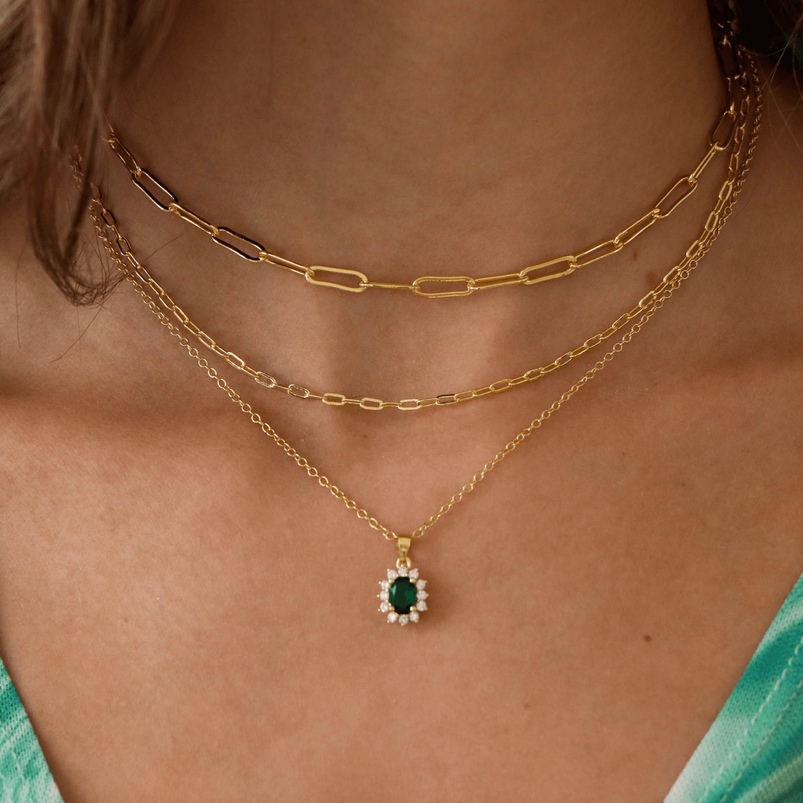Evry Jewels Baby Link Up Necklace
