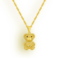 Evry Jewels Beary Cute Necklace