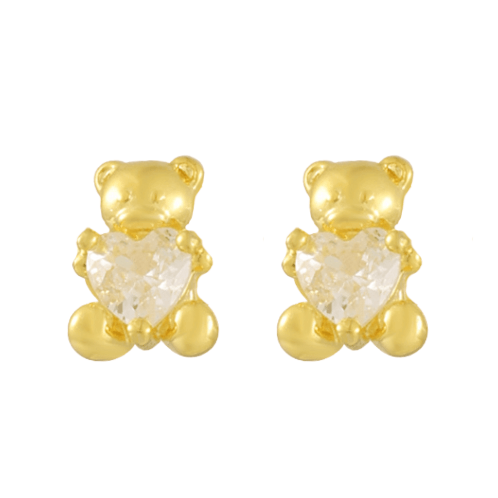 Evry Jewels Beary Cute Studs