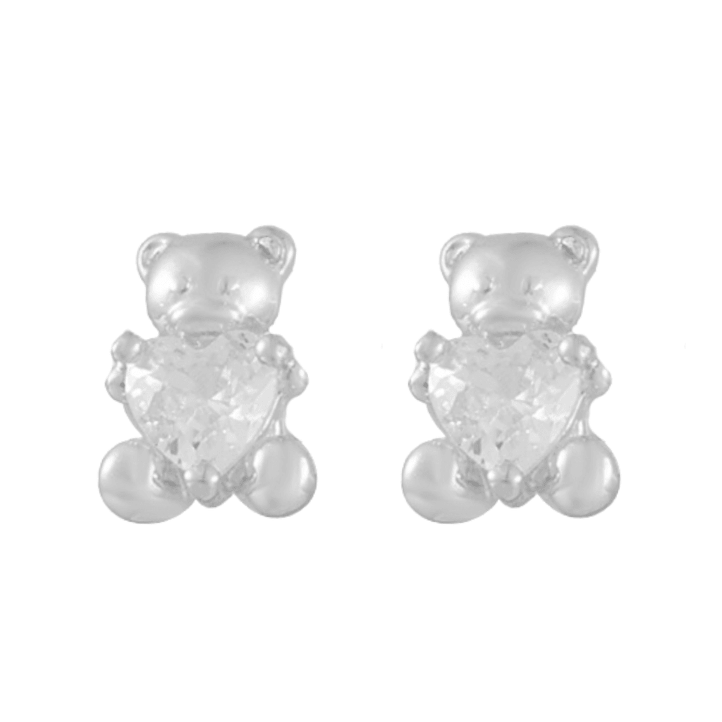 Evry Jewels Beary Cute Studs