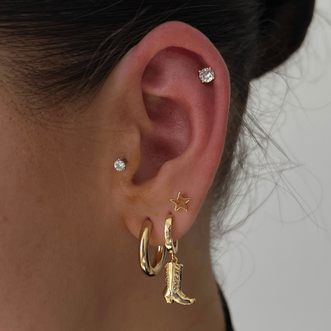 Evry Jewels Beverly Hills 2.0 Hoops
