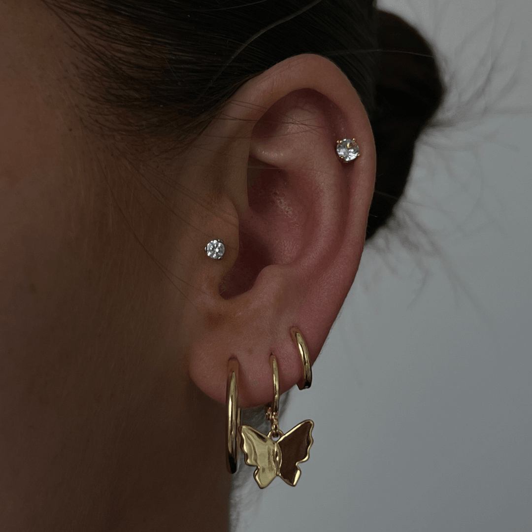 Evry Jewels Beverly Hills Hoops