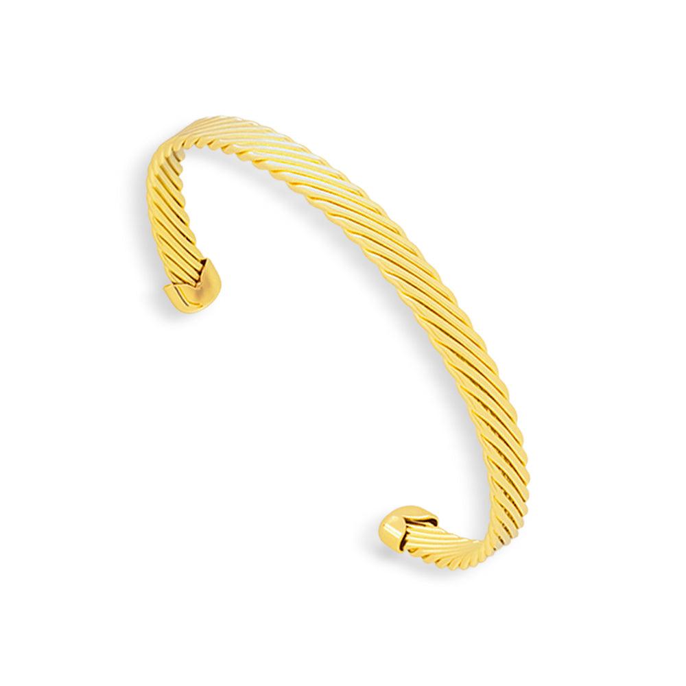 Evry Jewels Waterproof Stainless Steel Bangle