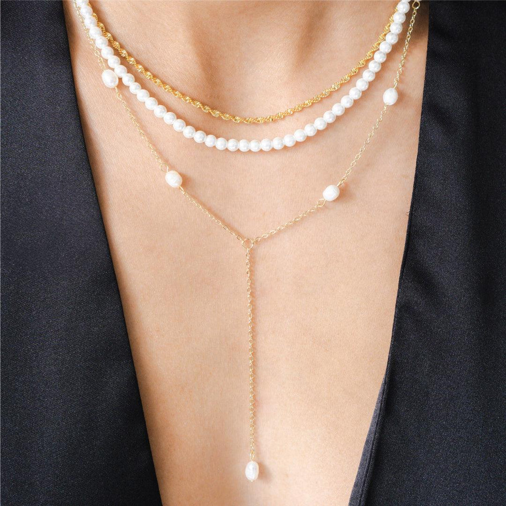 Evry Jewels Bora Bora Lariat Necklace