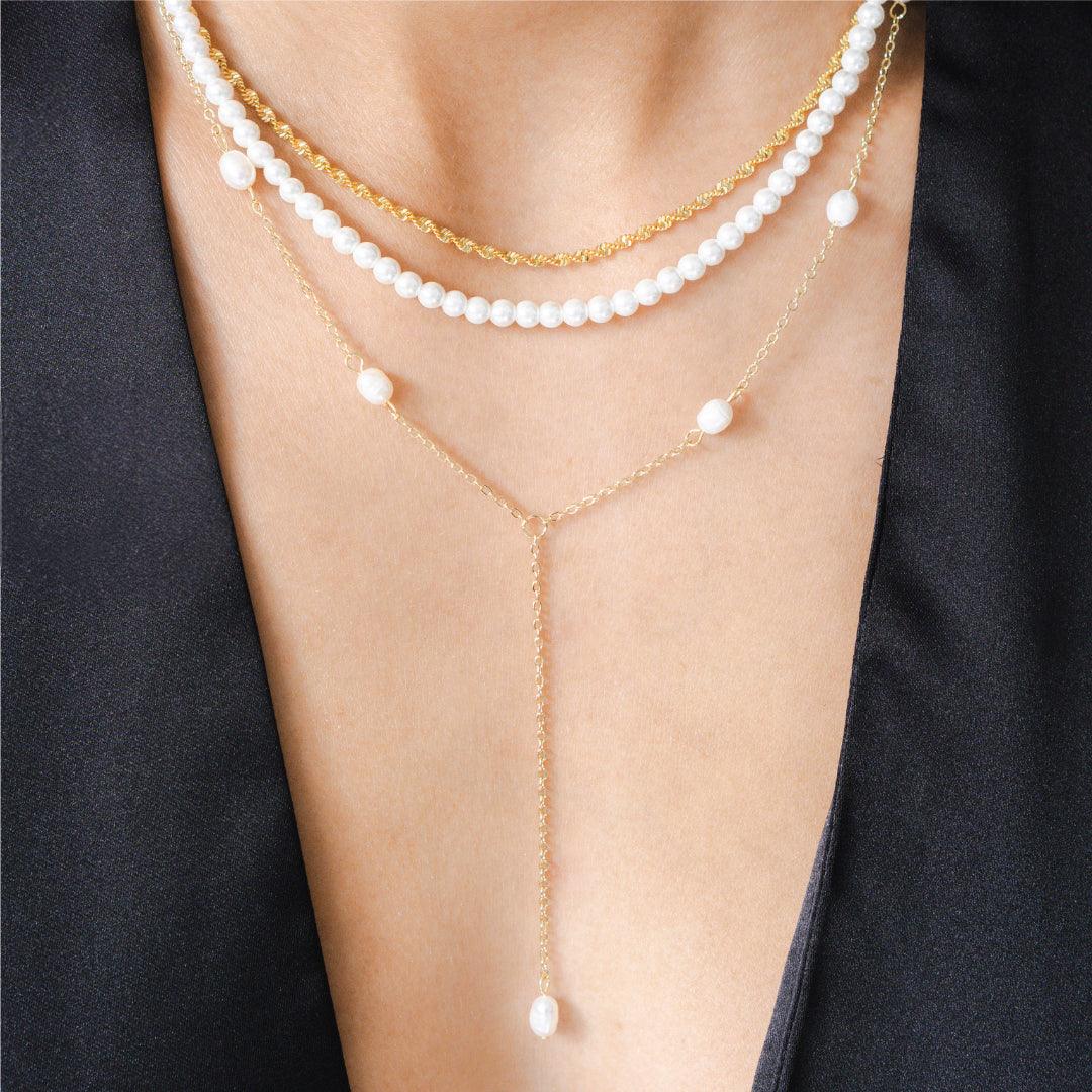 Evry Jewels Bora Bora Lariat Necklace