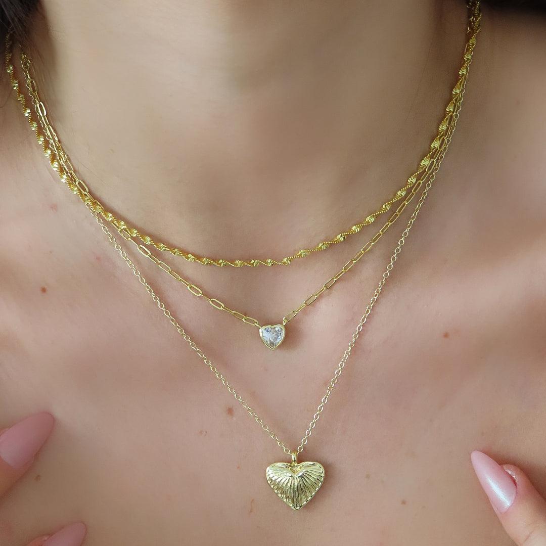 Evry Jewels Bound By Love Necklace