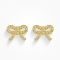 Evry Jewels Bowtie Earrings