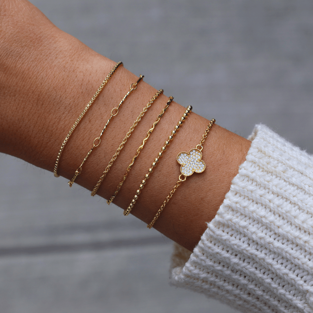 Evry Jewels Box Chain Bracelet