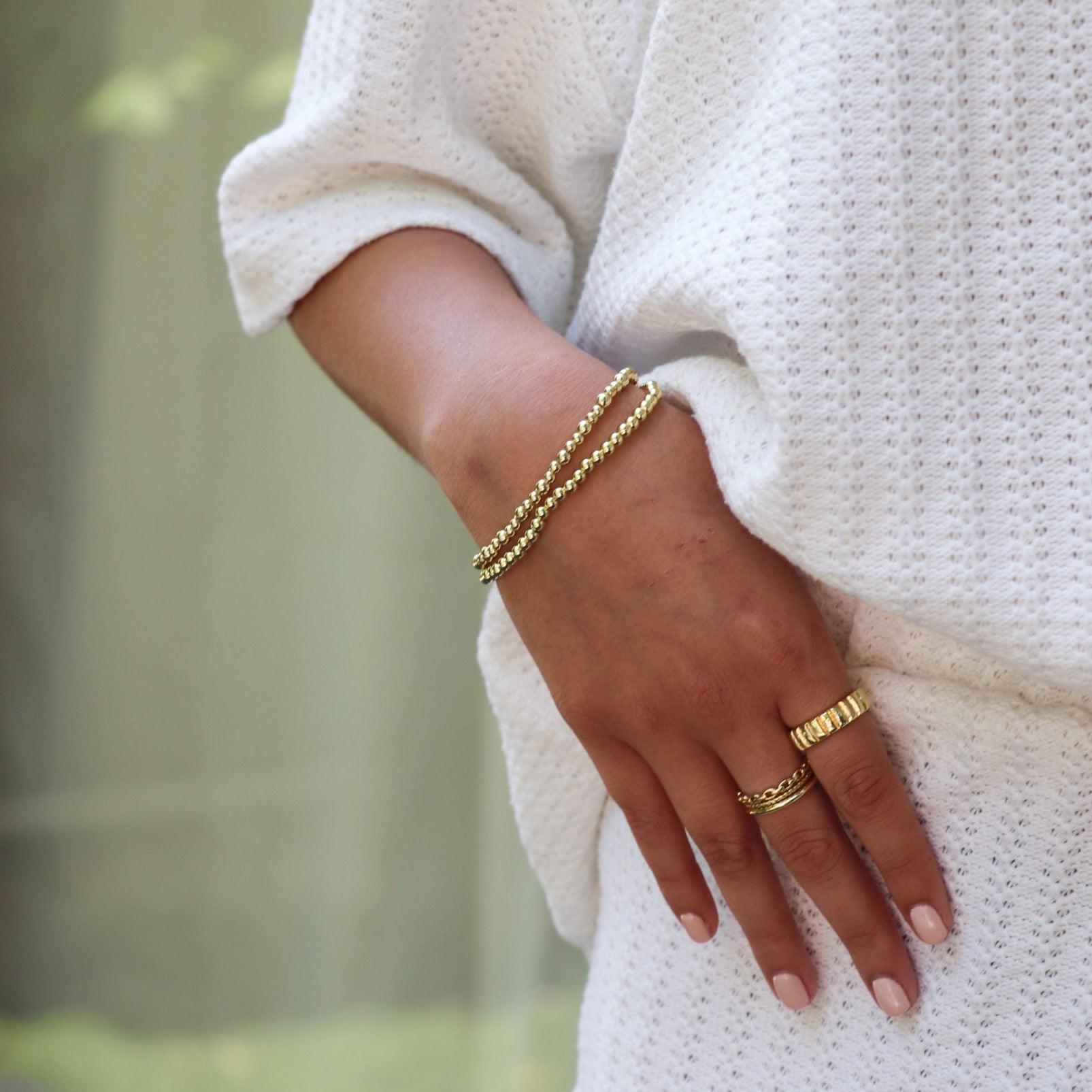 Evry Jewels Bricks Ring