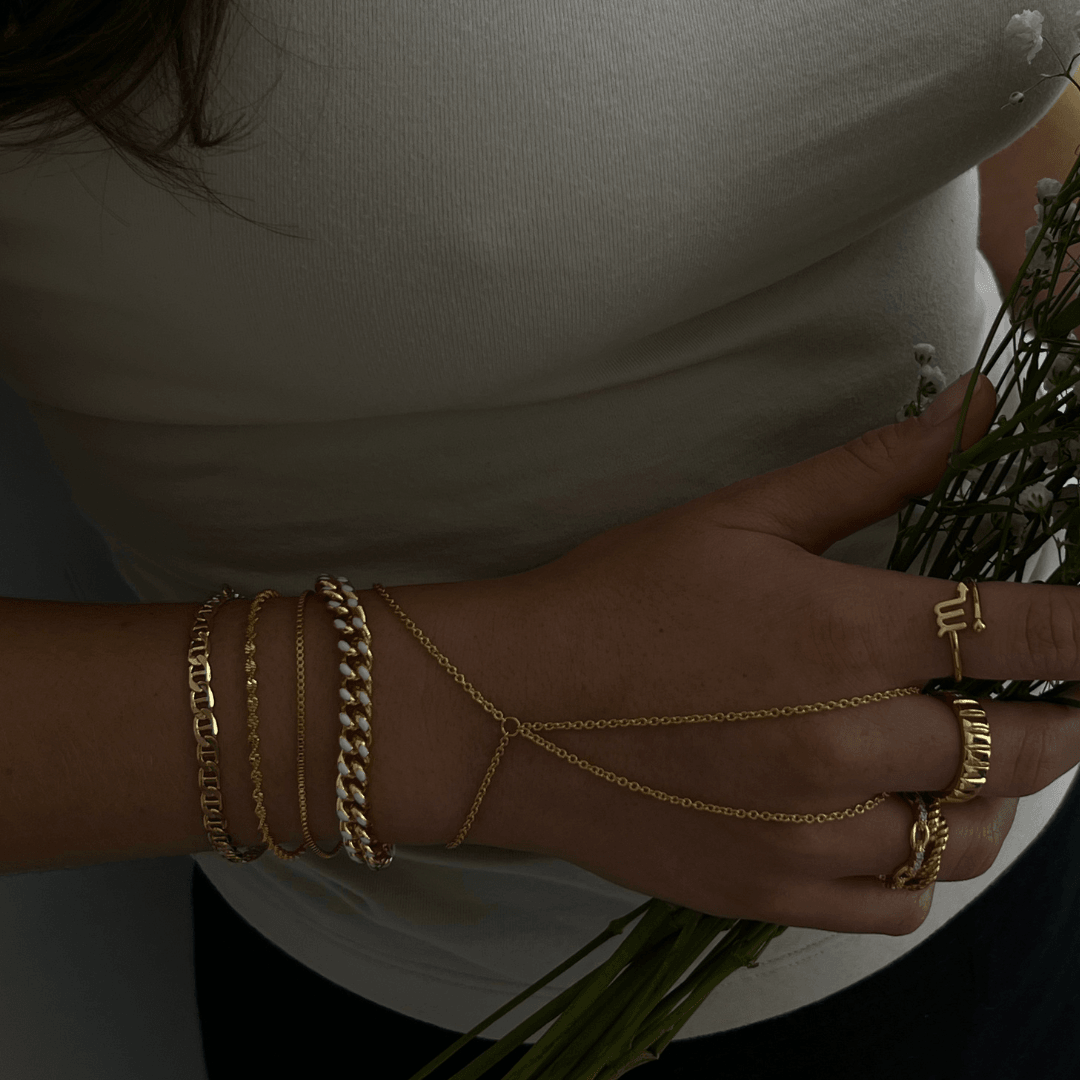 Evry Jewels Bricks Ring
