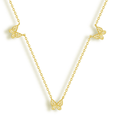 Evry Jewels Butterfly Fly Away Necklace