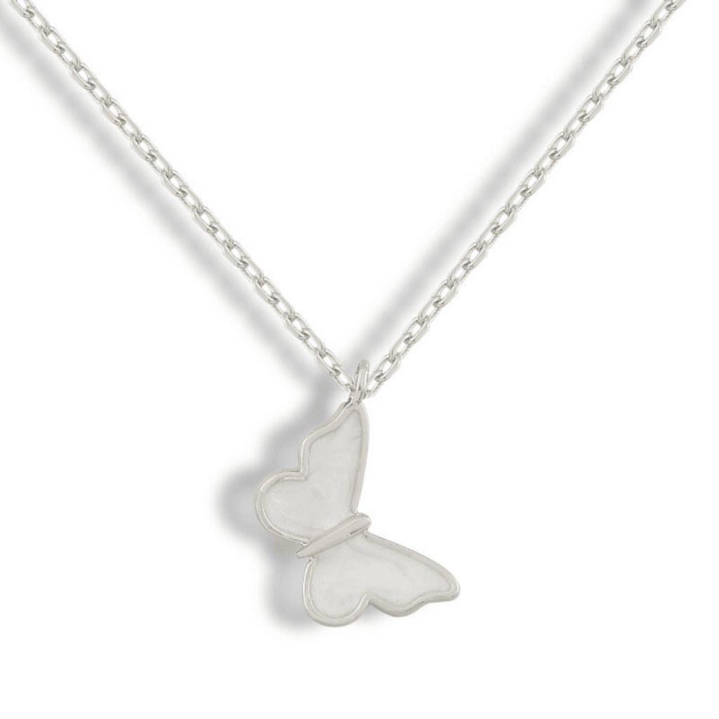 Evry Jewels Butterfly Necklace