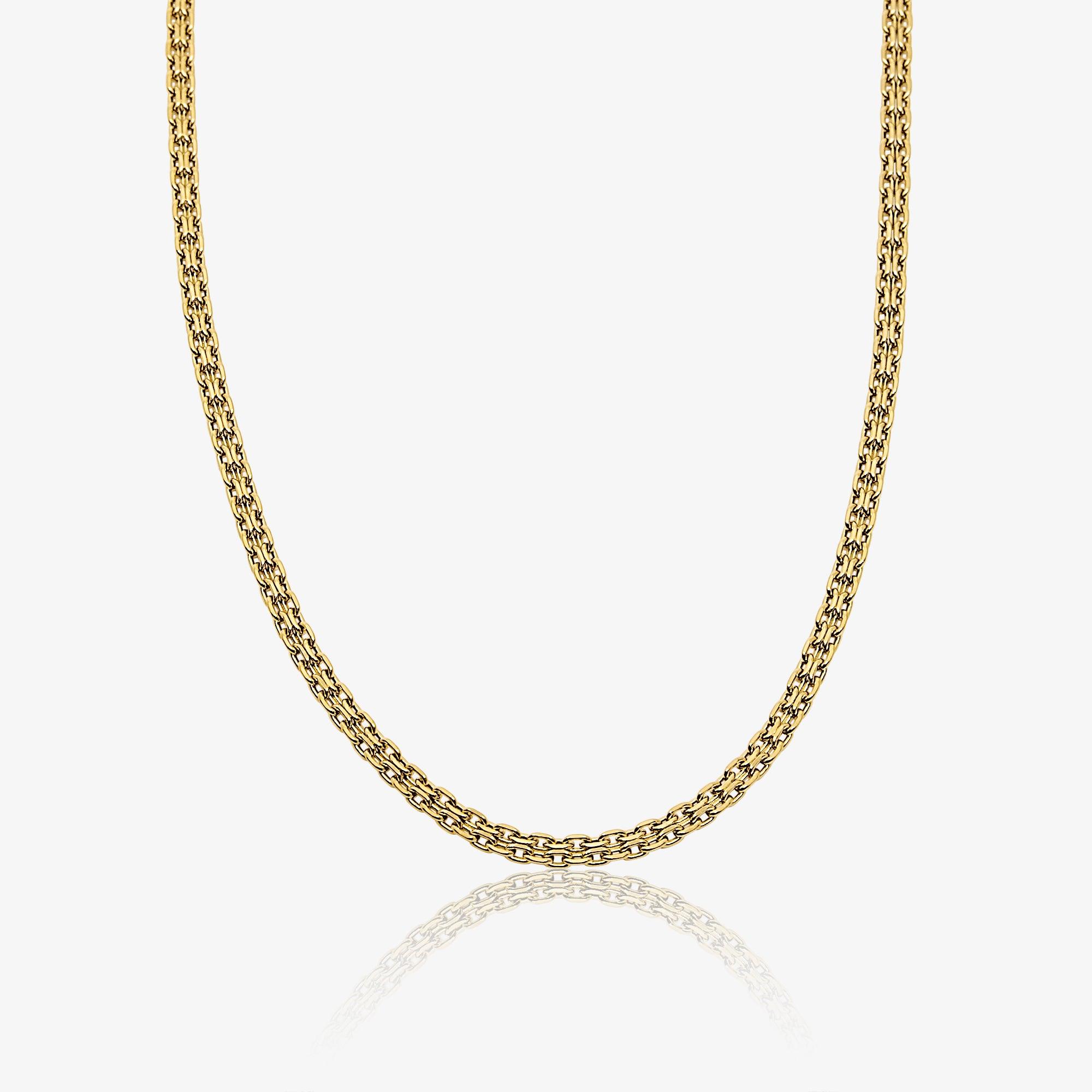 Evry Jewels Plain Chain Necklaces