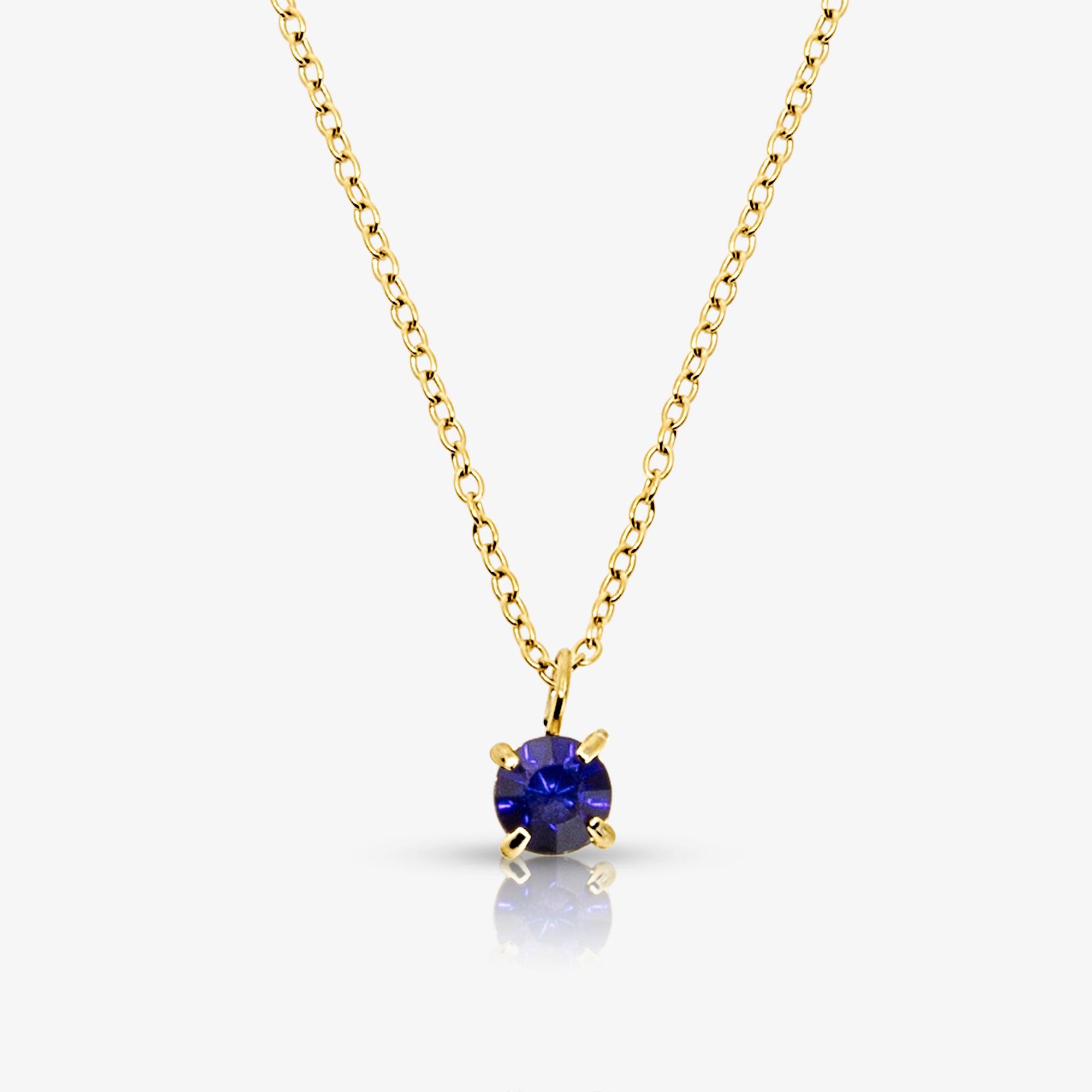 Evry Jewels Celeste Birthstone Necklace
