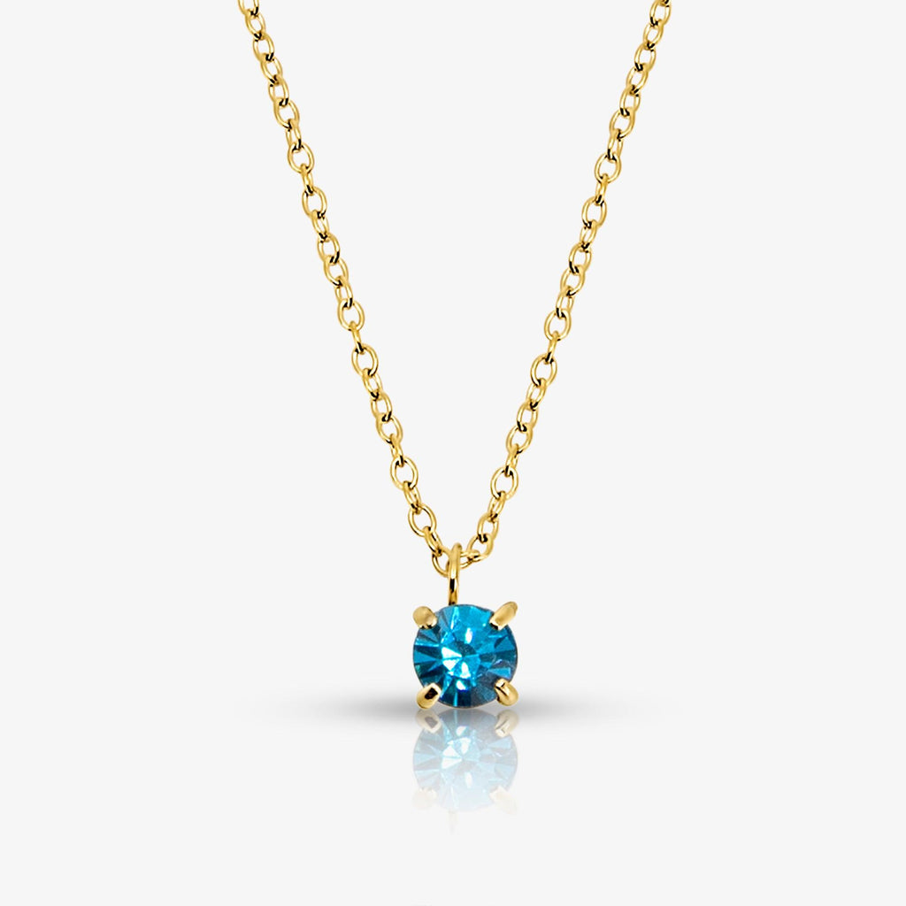 Evry Jewels Celeste Birthstone Necklace