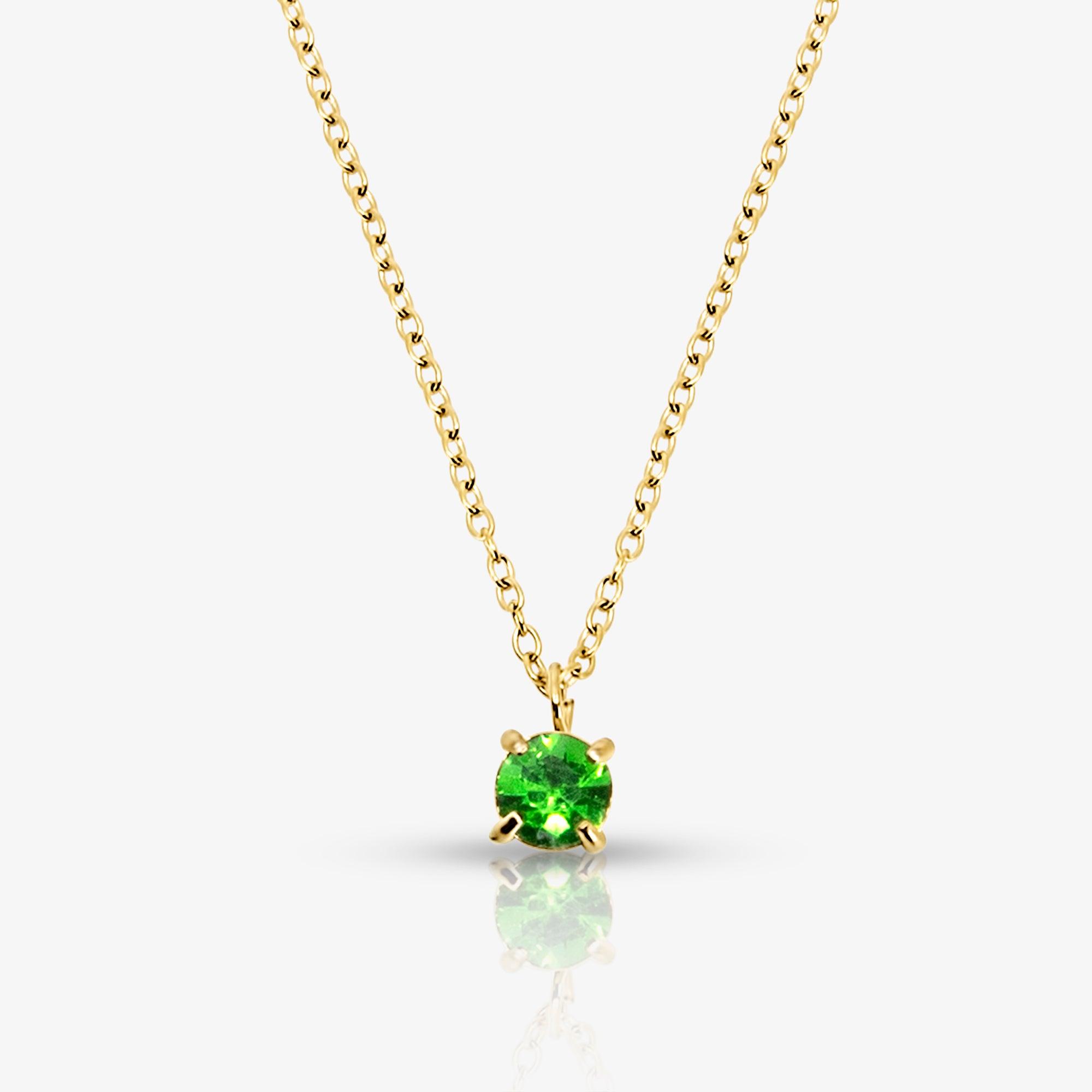 Evry Jewels Celeste Birthstone Necklace