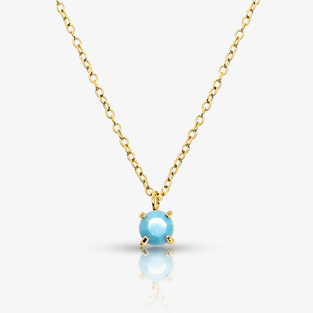 Evry Jewels Celeste Birthstone Necklace