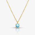 Evry Jewels Celeste Birthstone Necklace