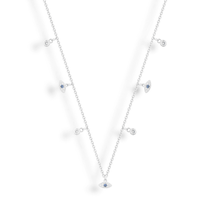 Evry Jewels Celestial Eye Necklace